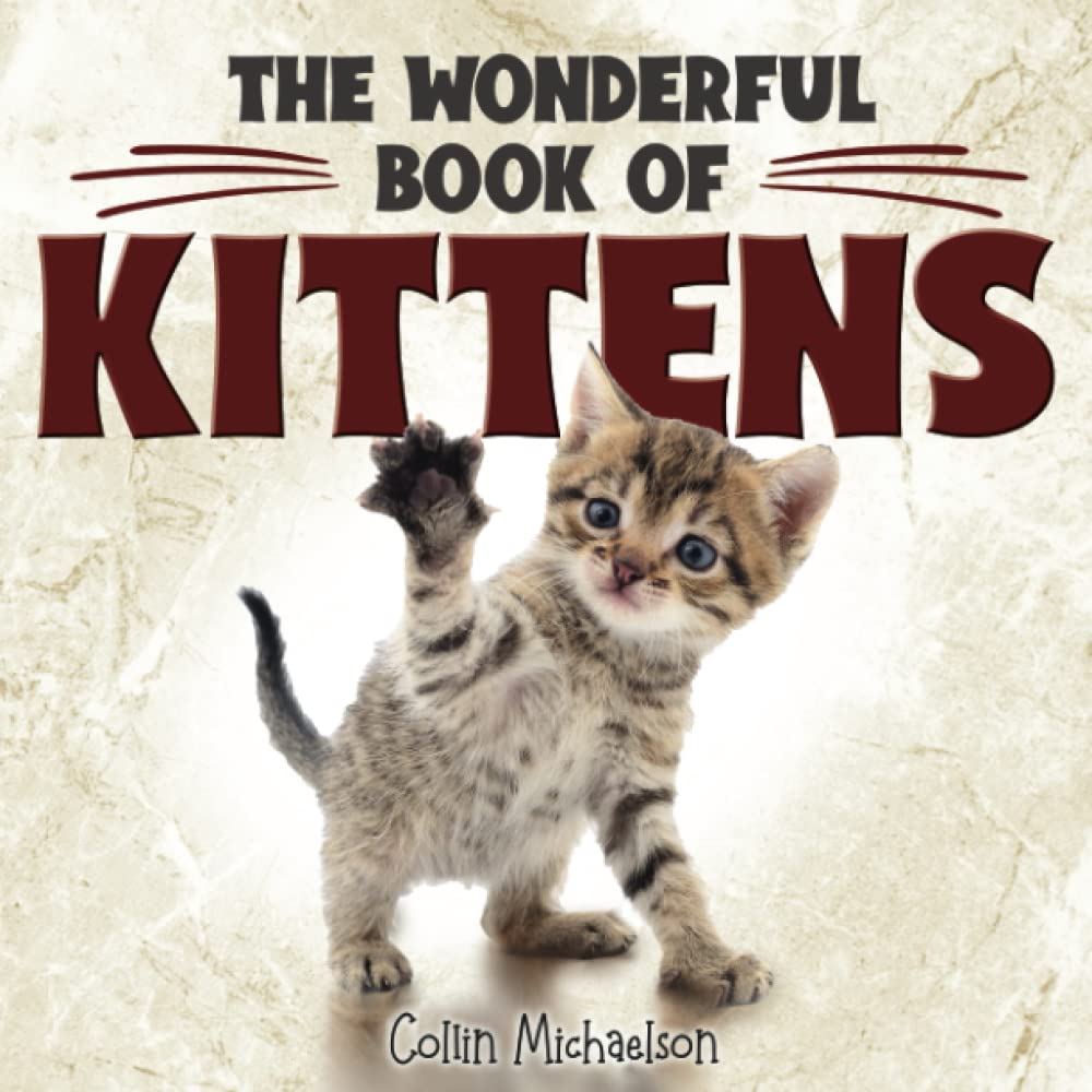 The Wonderful Book of Kittens.: A delightful picture book of 40 adorable kittens that is perfect for children or those with dementia or Alzheimer's disease.