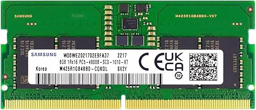 Miniatura 1 de Memoria RAM para portátil Samsung 8 GB DDR5 4800 MHz PC5-38400 SODIMM (M425R1GB4BB0) OEM