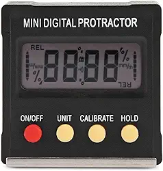 Inclinômetro Digital Transferidor Medidor De Ângulos Nível
