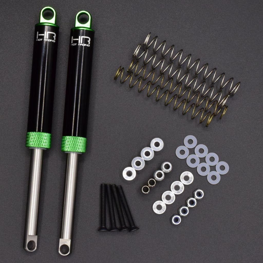 Hot Racing TD120T05 Green Internal Spring Air Shocks 120mm
