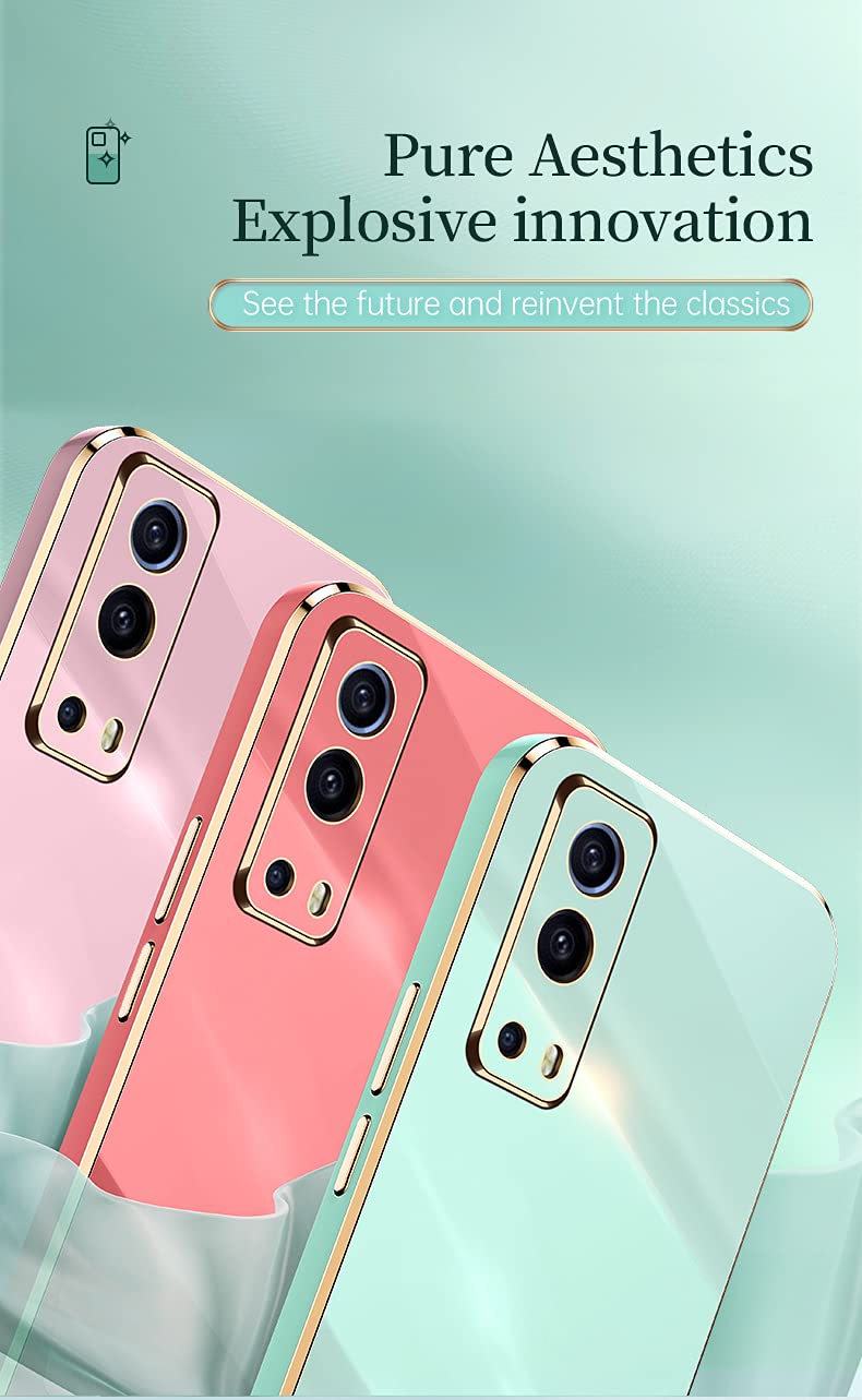 Custodia Per Vivo Y72 5G / Y52 5G - Cover Sottile In PC E Silicone, Con