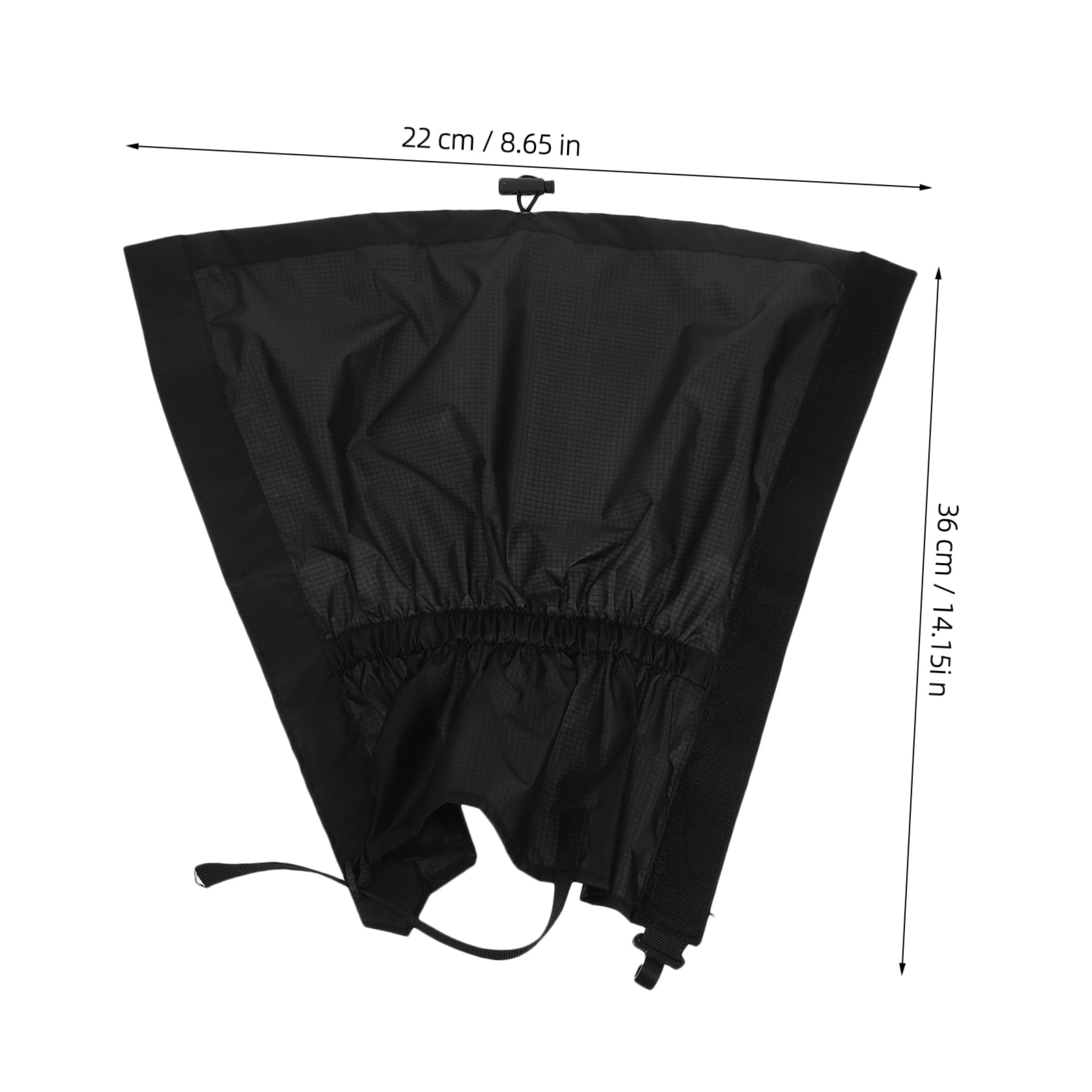 Homoyoyo 2pcs Adjustable Boot Protectors Leg Gaiters for Hiking Mountain Climbing and Snowshoeing - Shoe for Mud