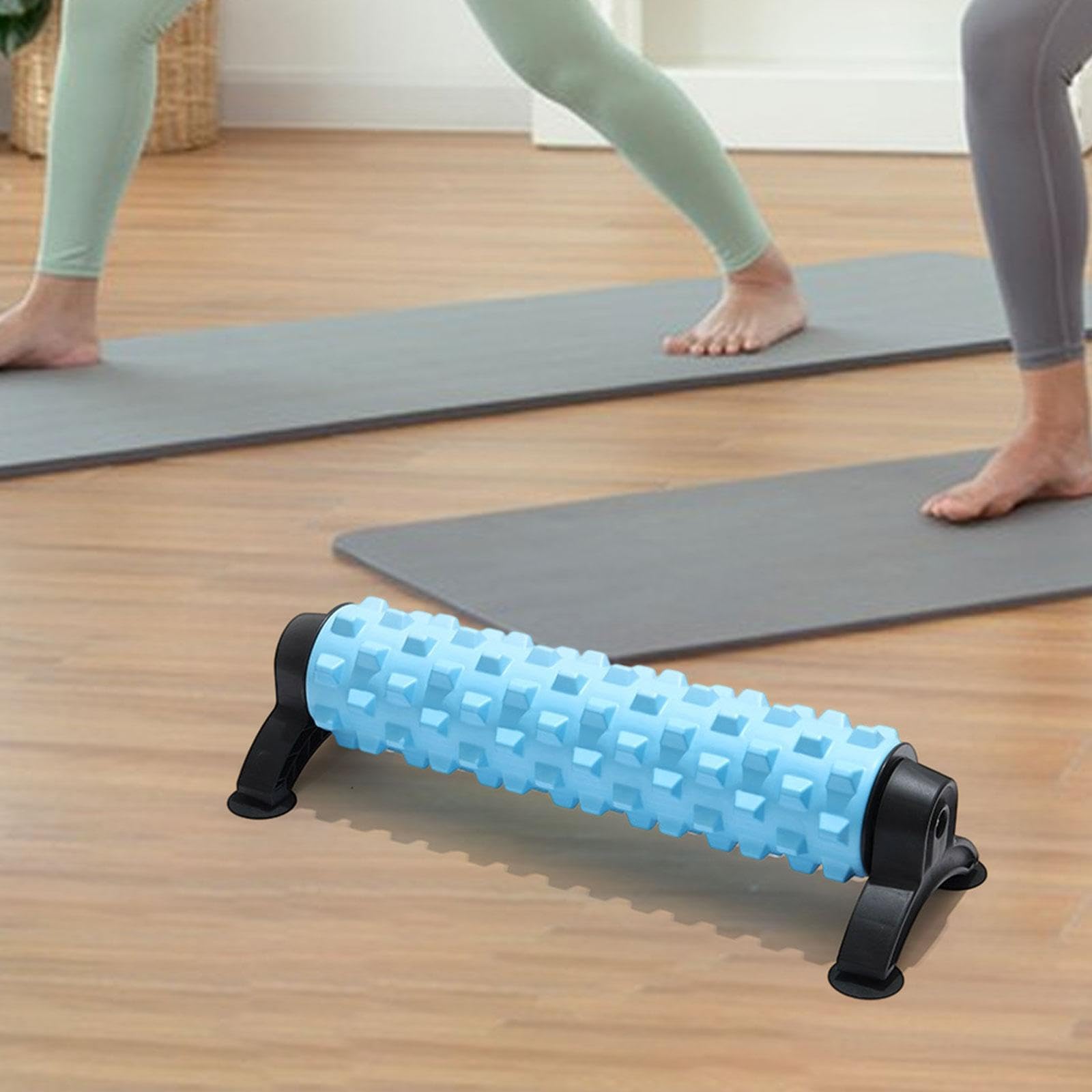 Rodillo de Masaje de Espuma EVA con Soporte, Masajeador de Cuerpo Completo para Estiramiento de Brazos Y Ejercicios Deportivos.
