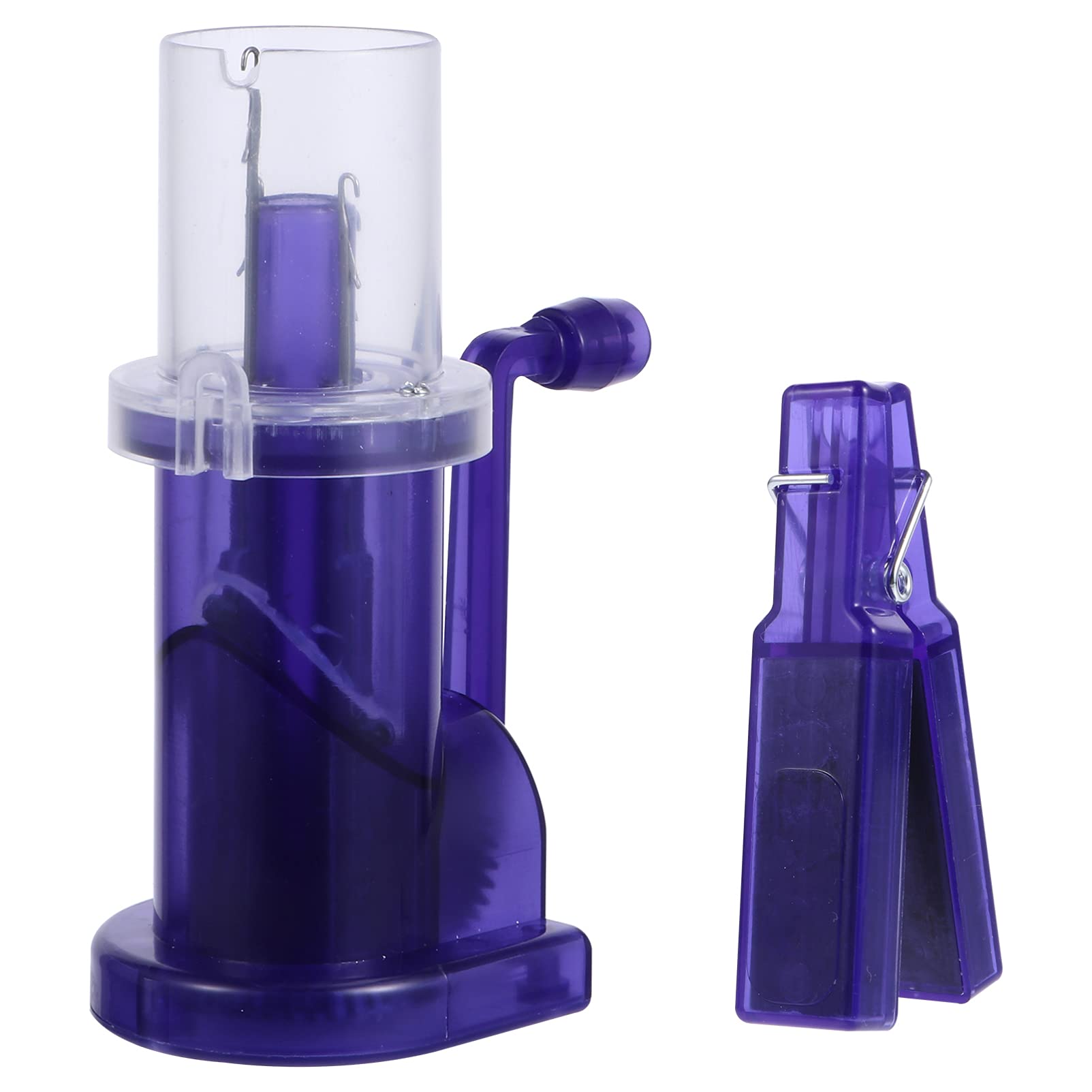 HEALLILY 1 Set Hand- Operated Knitting Machine, Hand Knitting Rotating Machine, Embellish- Knit Sewing Accessories Embellishment Winding Tools-image-45