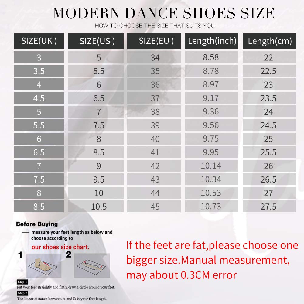 HIPPOSEUS Scarpe da Ginnastica da Ballo Traspiranti da Donna Moderne Scarpe da Fitness per Danza Jazz