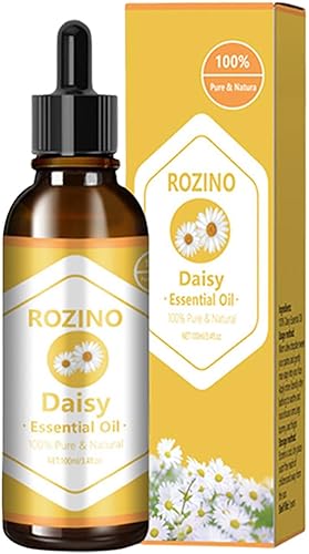 Massage Therpy Oil, 100ml Natural Massage Oils, Scent Massaging Oil with A Natural Daisy Essence, Soothing Essentil Oils with Rich Skin Relaxation,