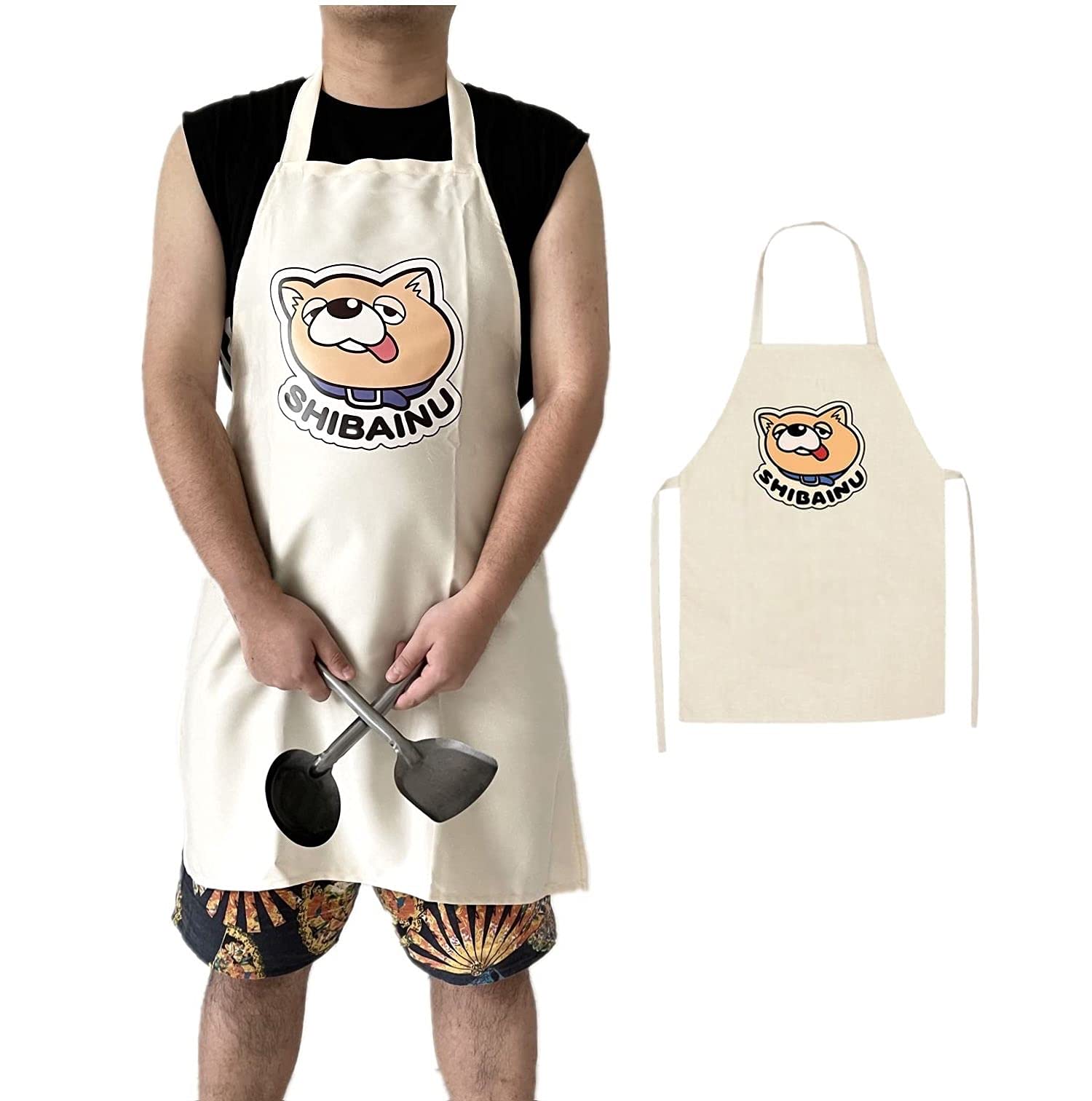 Way Of The Househusband Anime Apron Kitchen Supplies Dog Avatar Cospla Stuff From India