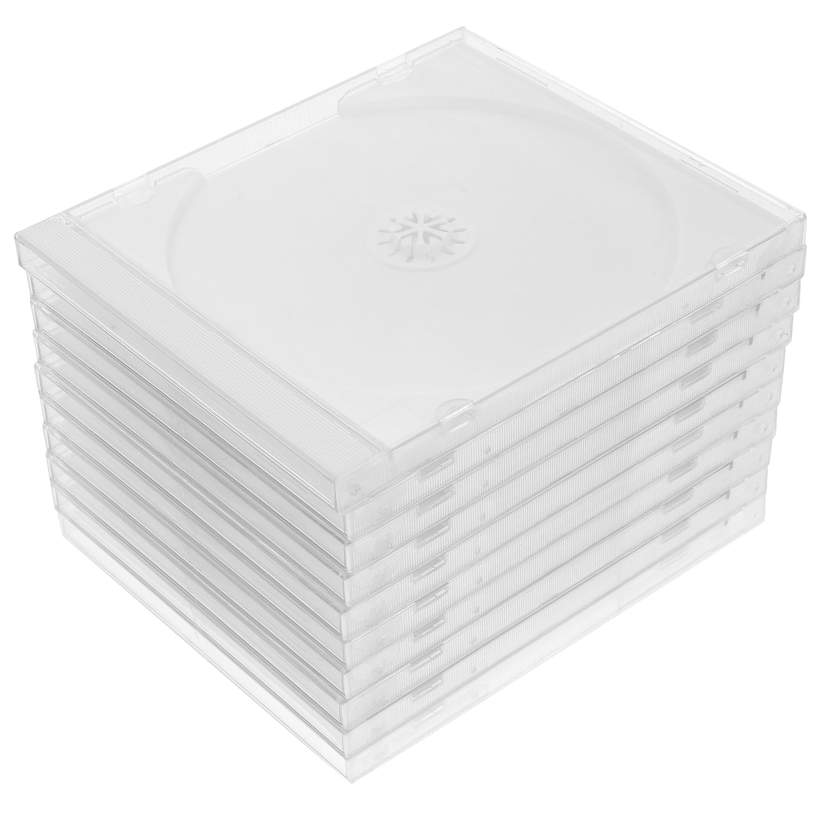 Cajas de almacenamiento para CD pack de 10 unidades de poliestireno para casa