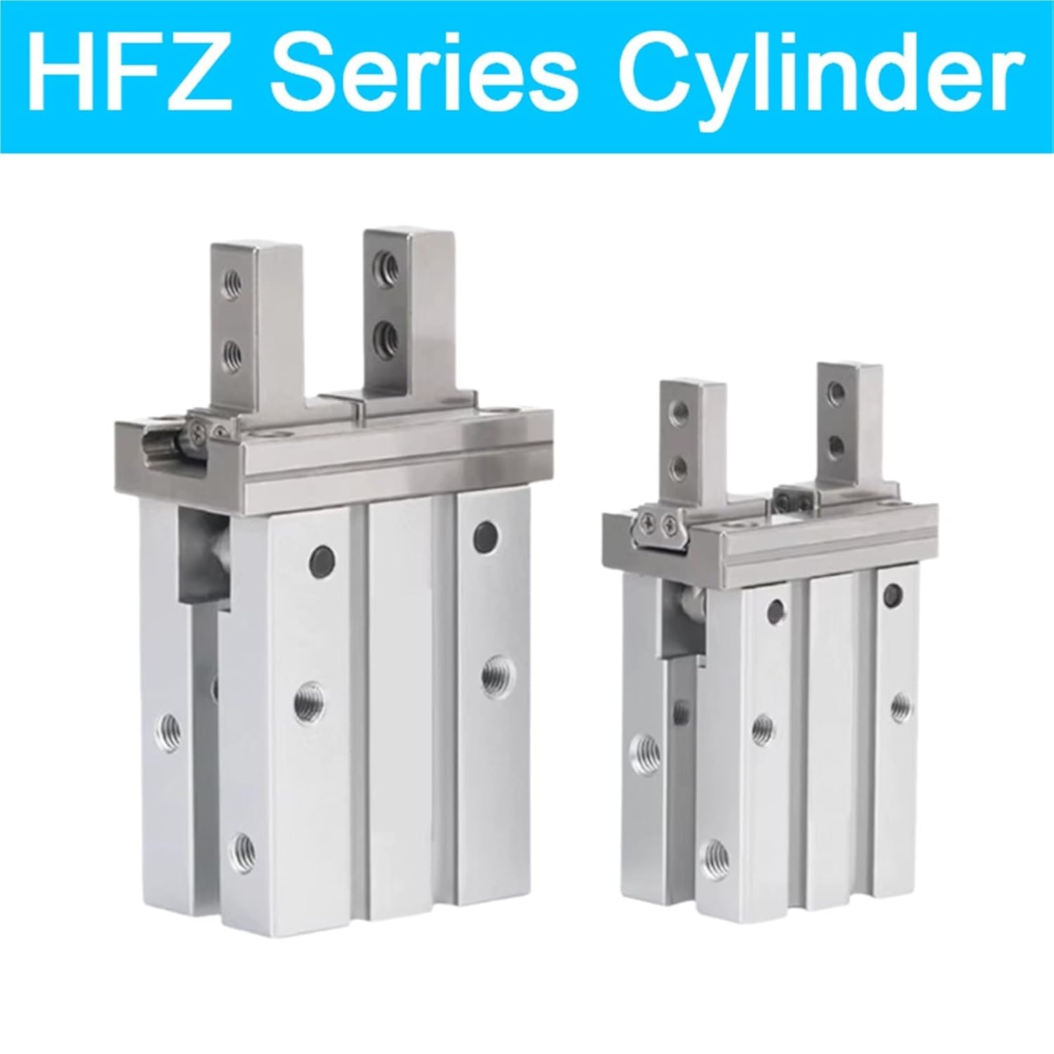 HFZ Parallel Style Pneumatic Air Gripper Double Acting Cylinder HFZ6 HFZ10 HFZ16 HFZ20 HFZ25 HFZ32 HFZ40(HFZ-16)