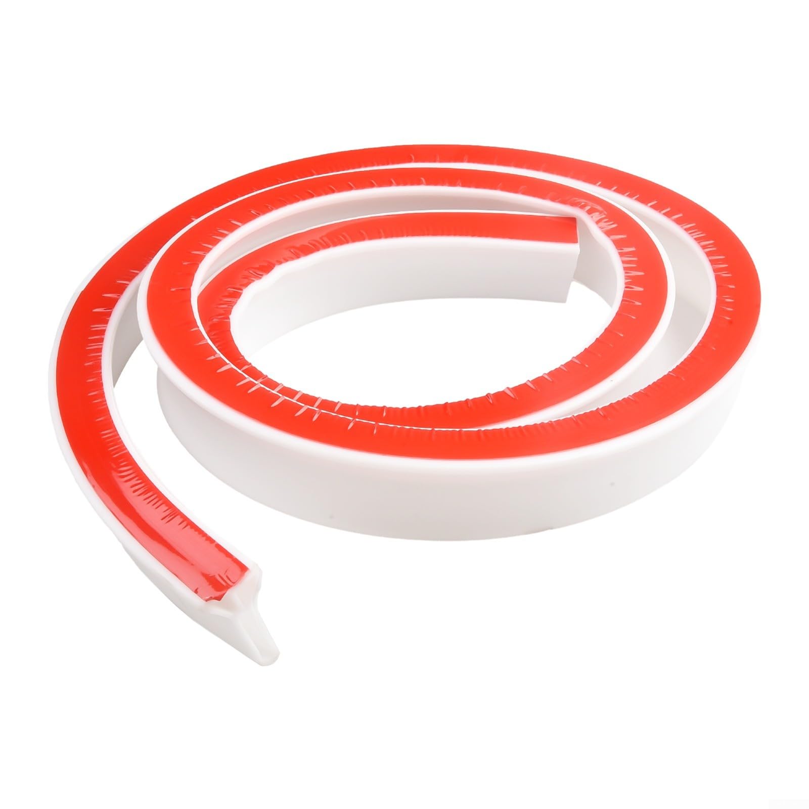 Barre d'eau pour seuil de douche, 50 cm/100 cm/200 cm/250 cm/300 cm pour salle de bain, cuisine, blanc/gris (5 cm-blanc, 200 cm)