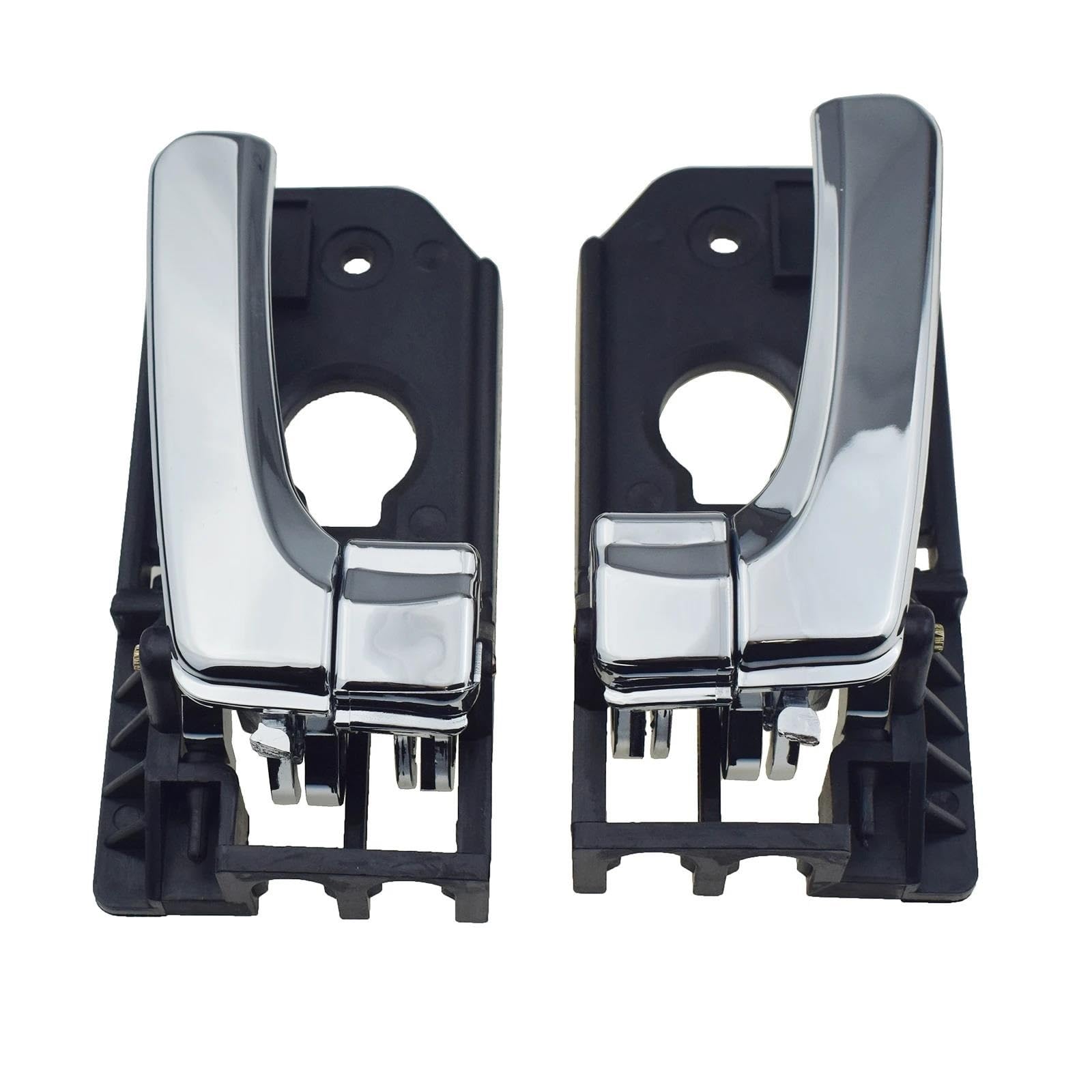 KMAGE Interior Door Handle for Hyundai for Entourage 2007-2008 Chrome Left Right Side Interior Door Handle 82610-4D010 82620-4D010(1 Pair)
