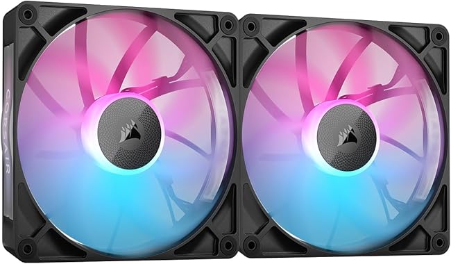 Kit Doble Ventiladores Corsair 140mm