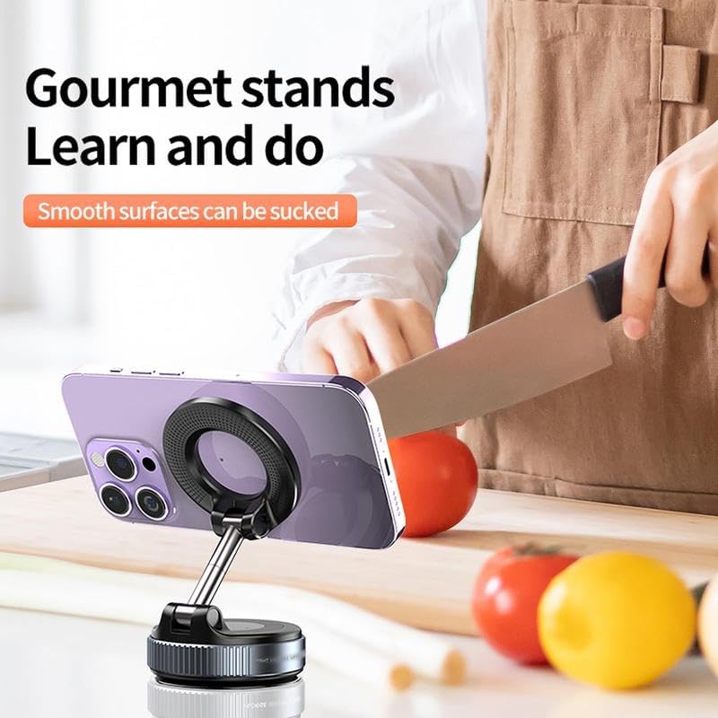 Phone holder use in kitchen