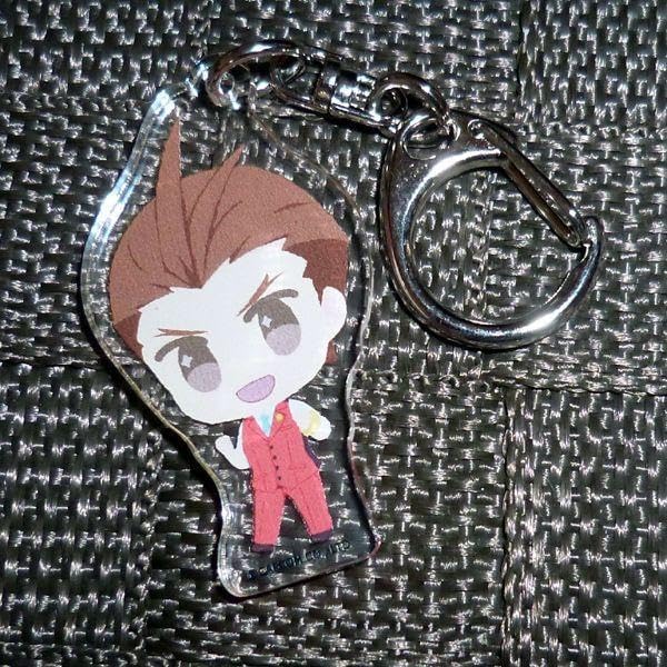 逆転裁判 王泥喜法介 ふわぽに アクリルキーホルダー アクキー