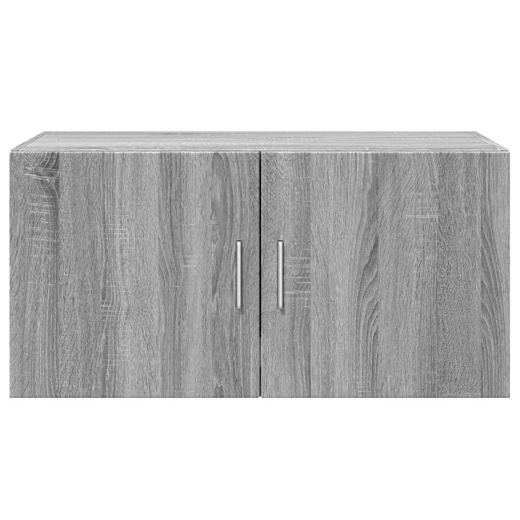 Armadio da parete grigio Sonoma, 80 x 42,5 x 40 cm, in legno