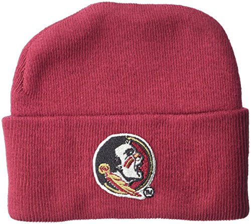 Image of Two Feet Ahead unisex child Infant Knit Cap, Crimson, Newborn US