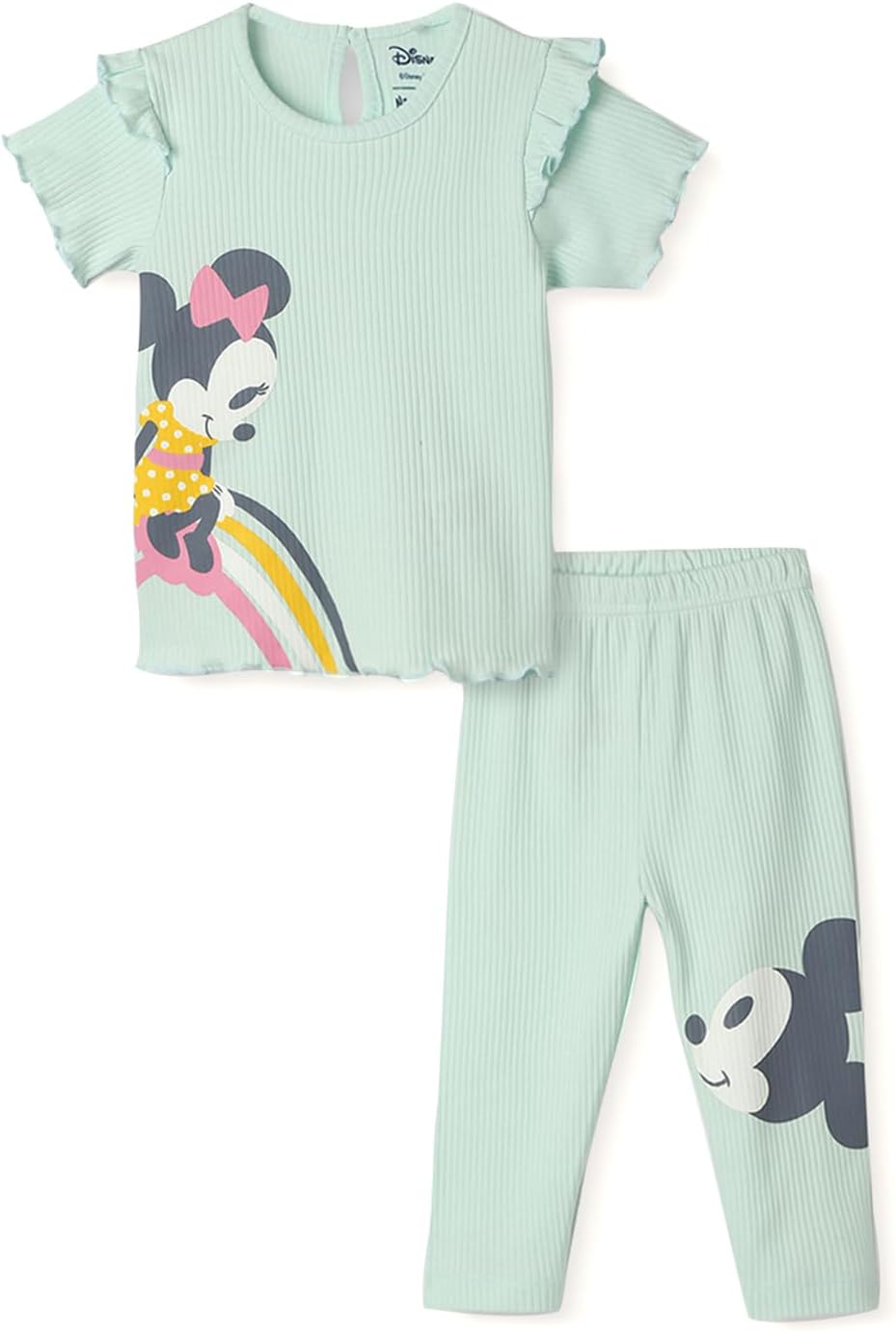 Baby Girls Disney Collection | Cute Character Printed Clothing Set | Age 0-2 Years