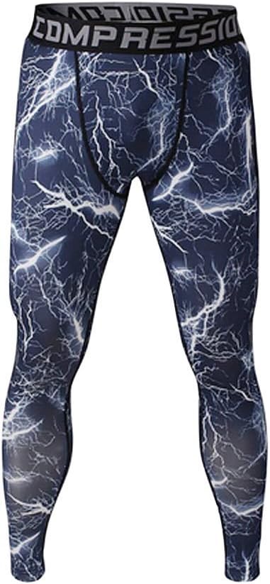 Wogiz 1Bests Men and Yonth Boy Fitness Compression Pants Running Tights Length Pants Leggings