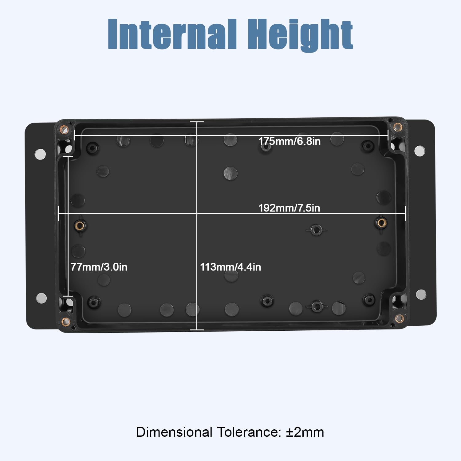 Waterproof Electrical Box - IP65 ABS Enclosure -3