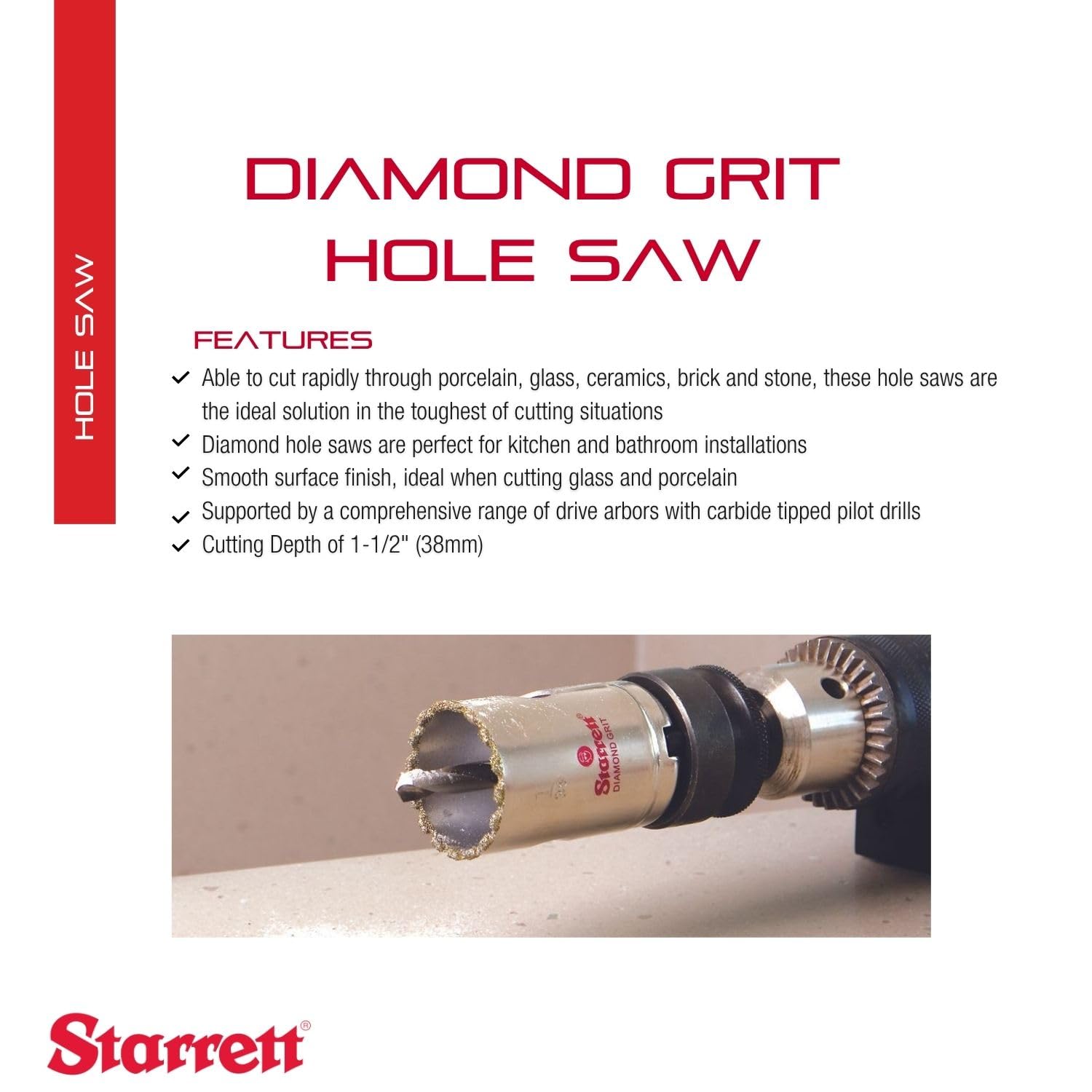 Starrett kd0600-n (diamante, grano mm