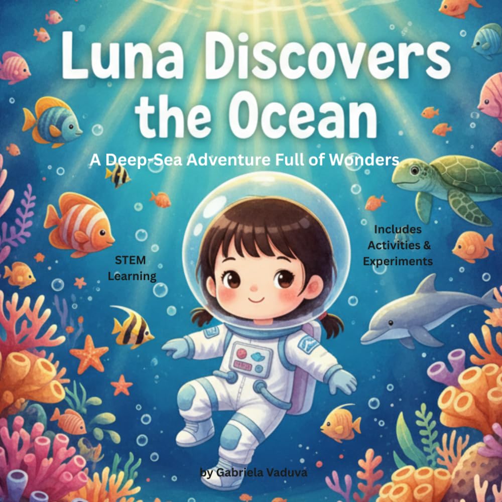 LUNA DISCOVERS THE OCEAN: A Deep-Sea Adventure Full of Wonders (Luna the little astronaut)