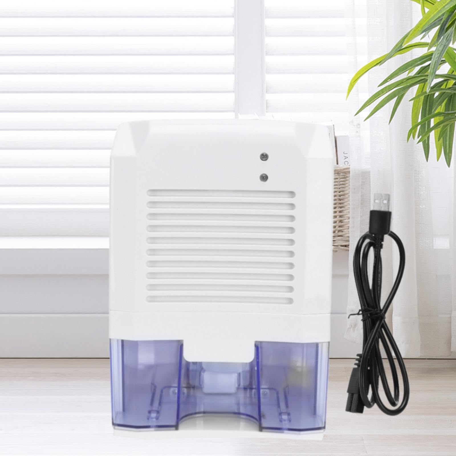 Mini deshumidificador eléctrico, minisecador de Humedad, Ligero, portátil, con Apagado automático, para Dormitorio, guardarropa, lavandería, RV