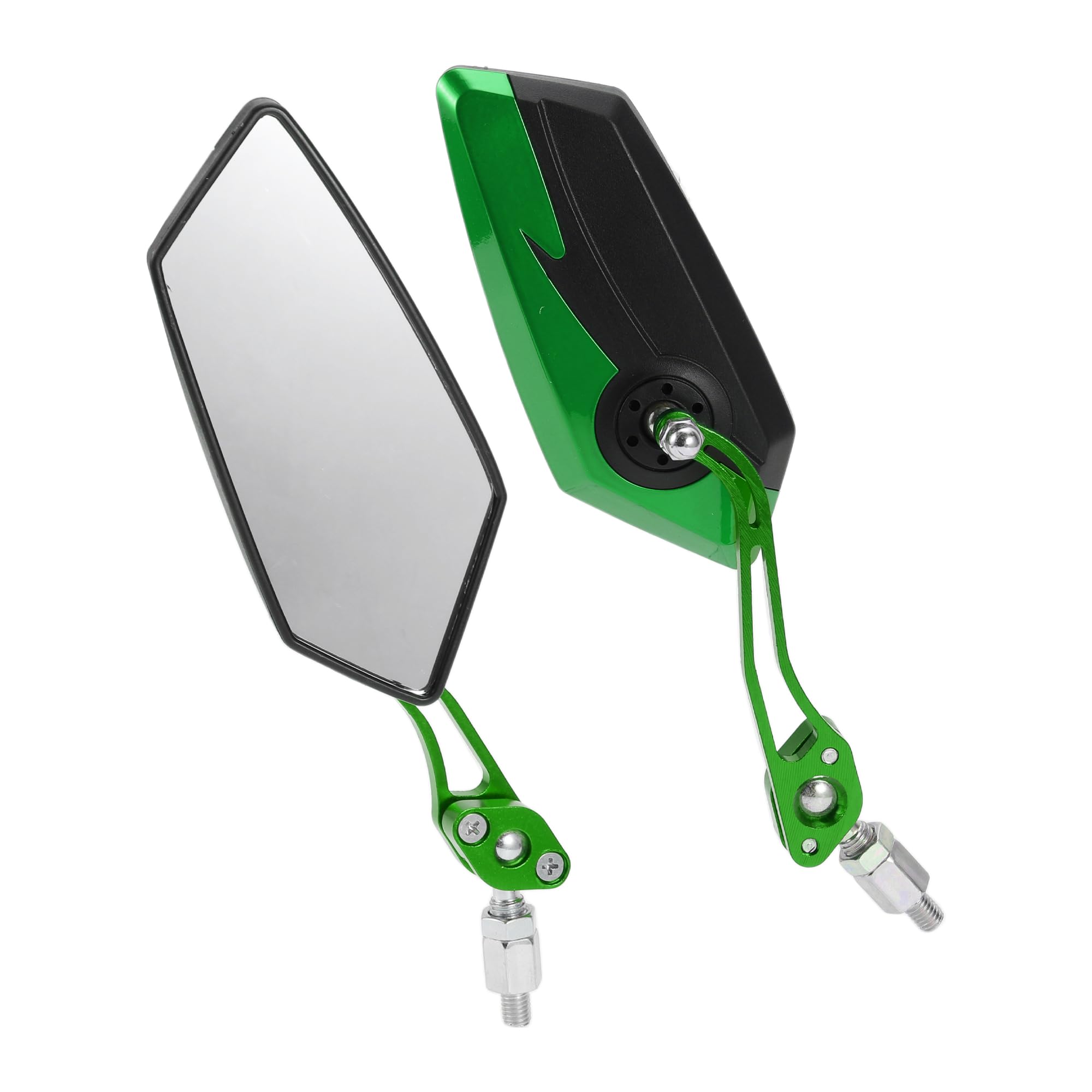 Specchietti retrovisori universali per moto M8/M10 neri e verdi