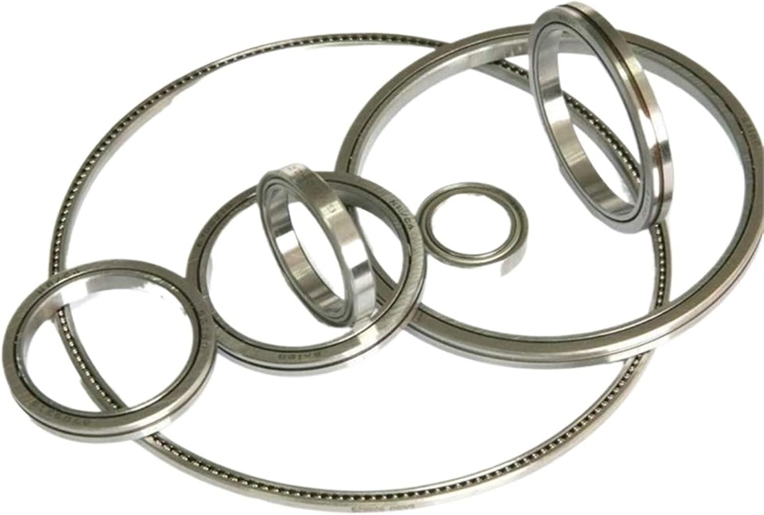 KD090AR0/KD090CP0/KD090XP0 Reail-Silm Thin-Section Bearings (9x10x0.5 in)(228.6x254x12.7 mm) Open Type Ball Bearings Types