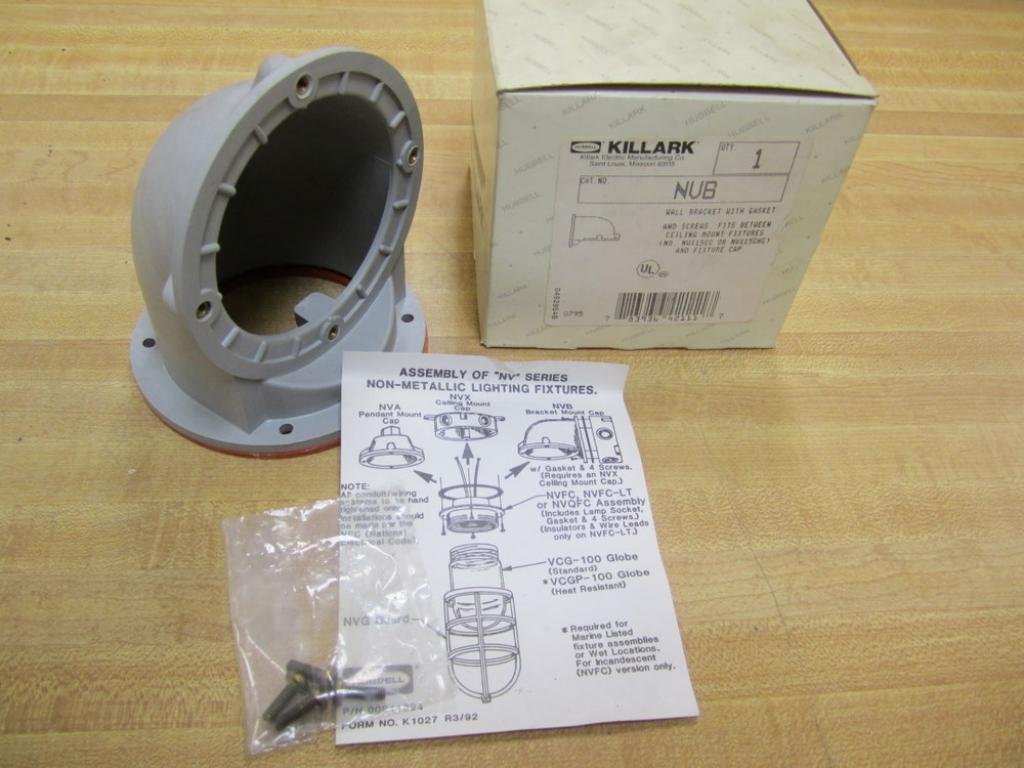 Hubbell Killark NVB Wall Bracket with Gasket