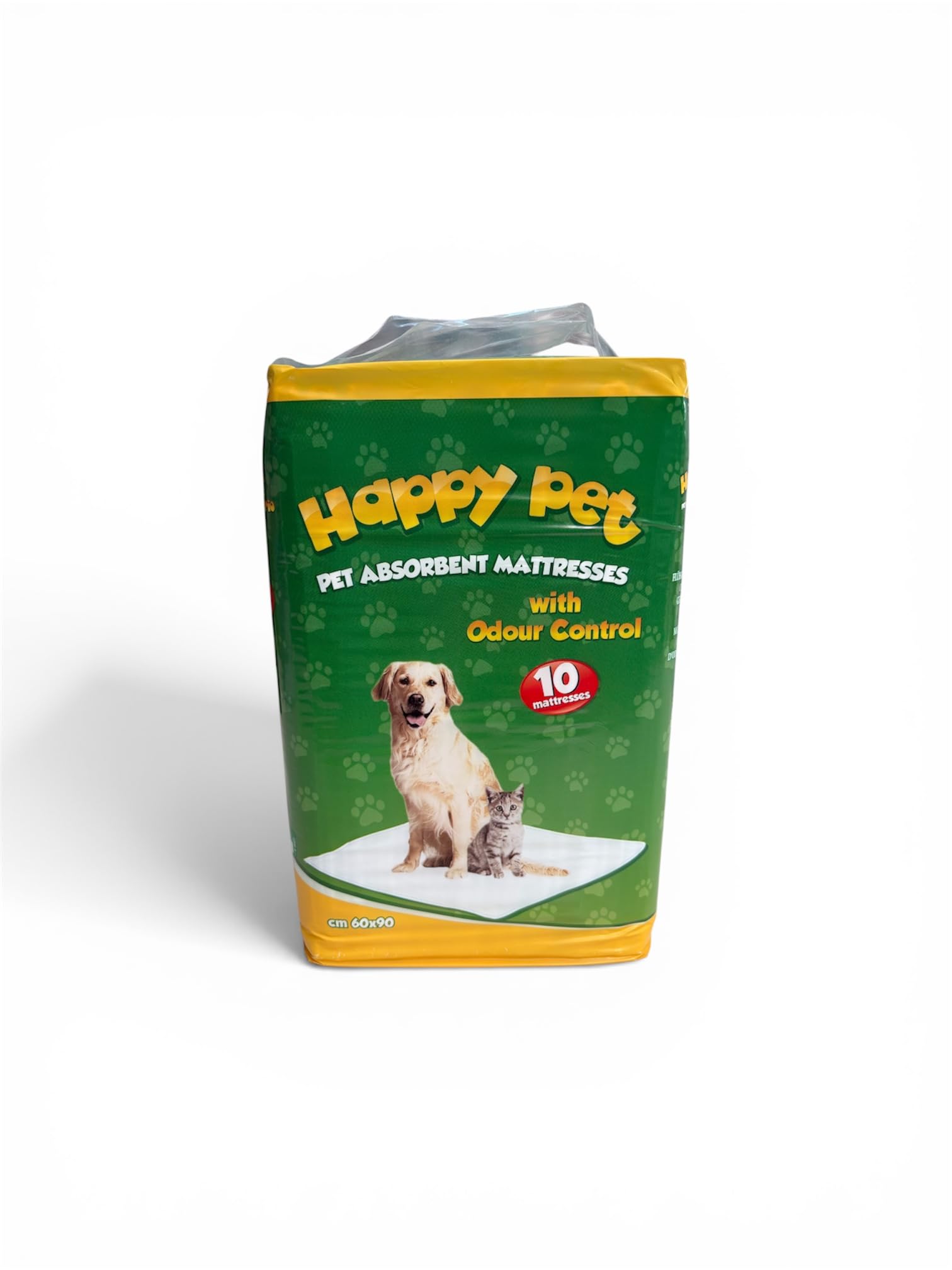 Tappetini Igienici Assorbenti per Cani e Animali domestici Happy Pet 60x90 – 9 conf di 10pz/cad TOTALE 90 TAPPETINI