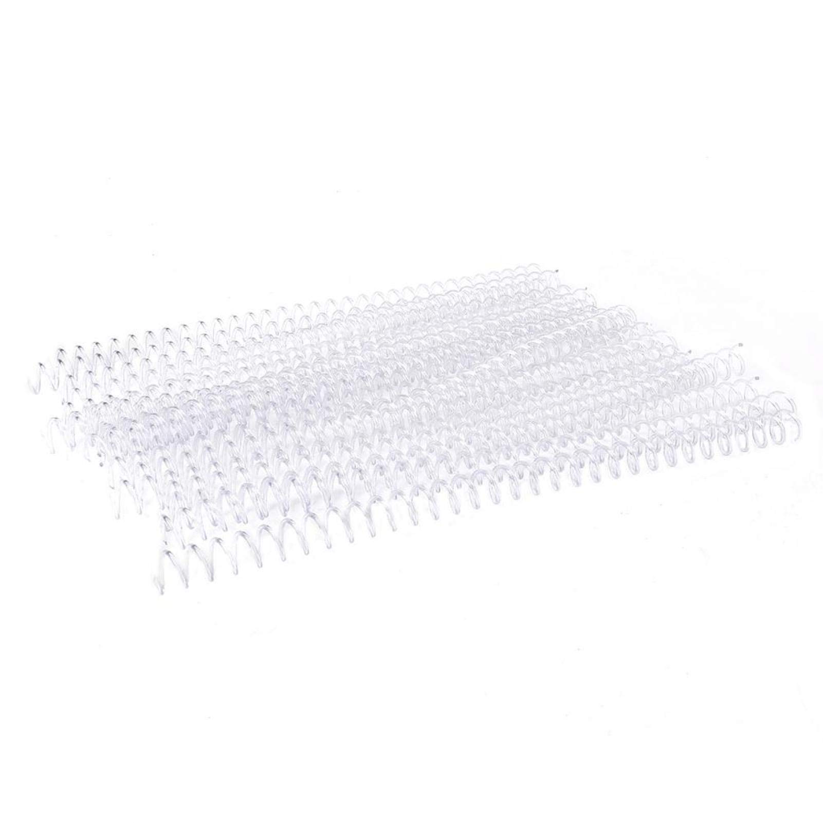 Plastic Binding Ring-20pcs 30 gat losbladig Plastic Binding Ring Spring Spiraalvormige ringen voor A4 papier (13mm blauw