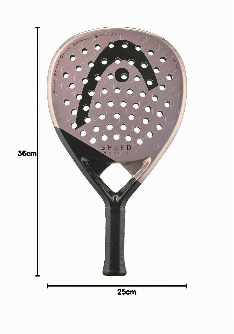 HEAD Speed Padel Racchetta Paddle Series (Pro, Pro X, Motion, Elite)