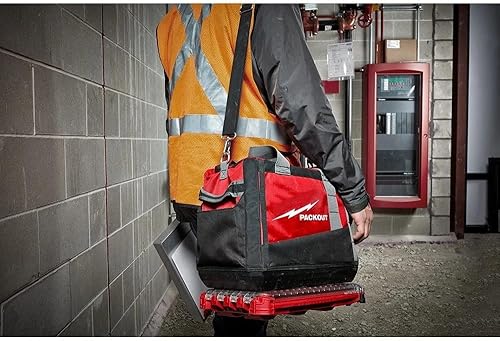 Miniatura 6 de Nuevo 48-22-8321 Bolsa de herramientas de transporte para Milwaukee PACKOUT 15 "Bolsa de herramientas de almacenamiento abierta de polímero