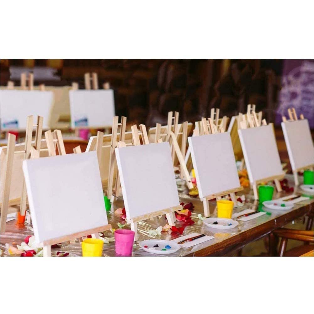 Caballete trapezoidal de escritorio de 16 pulgadas para pintura fotográfica, portátil, útil, soporte para trípode, caballete para estudiantes y aulas