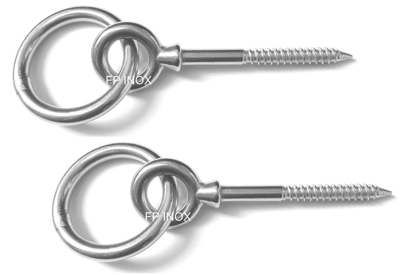 In Acciaio Inox Con Gambo Anellato E Testa Bombata 2.40 Mm (1kg - Foto 11