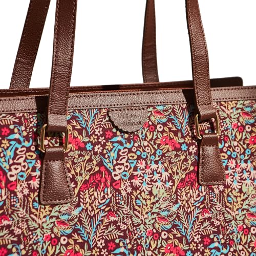 TEAL-BY-CHUMBAK-Rainforest-Office-Tote