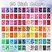 QUEFE 4900pcs Pony Beads Kandi Bracelet Kit, Friendship Bracelet Making Kit with 84 Colors Kandi Beads, Hair Beads and Letter Heart for Craft Gifts Bracelets Jewelry Making with Elastic Strings