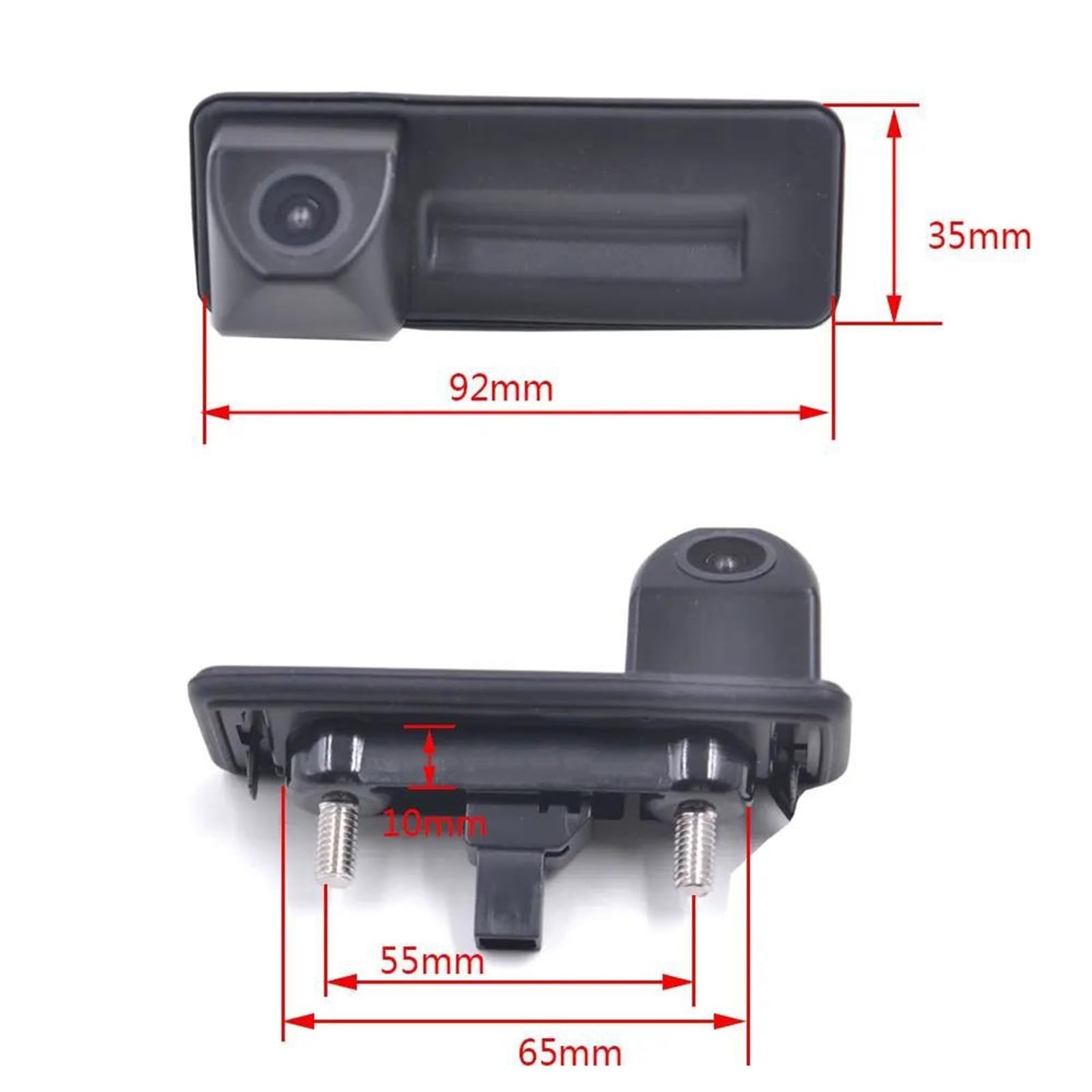 Telecamera Backup Stereo Senza Fili Per Skoda Per Roomster Per Fabia Per Octavia Per Yeti Per Superb Per A1 A3 A4