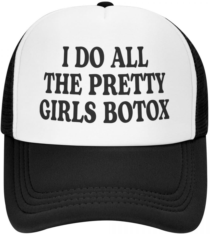 Funny Trucker Hats for Women Adult Humor Hot Pink Funny Gag Trucker Hats for Men Girls