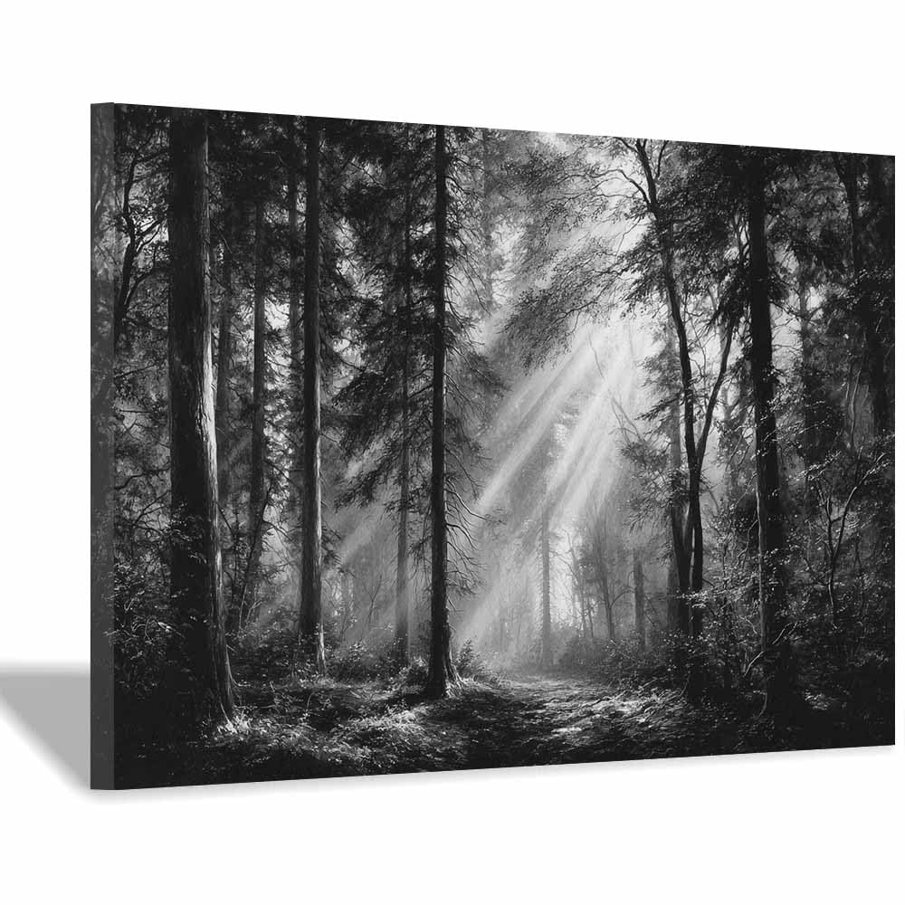 Arts décoratifs HUYEEI tableau abstrait minimaliste lin 40x60cm - 8
