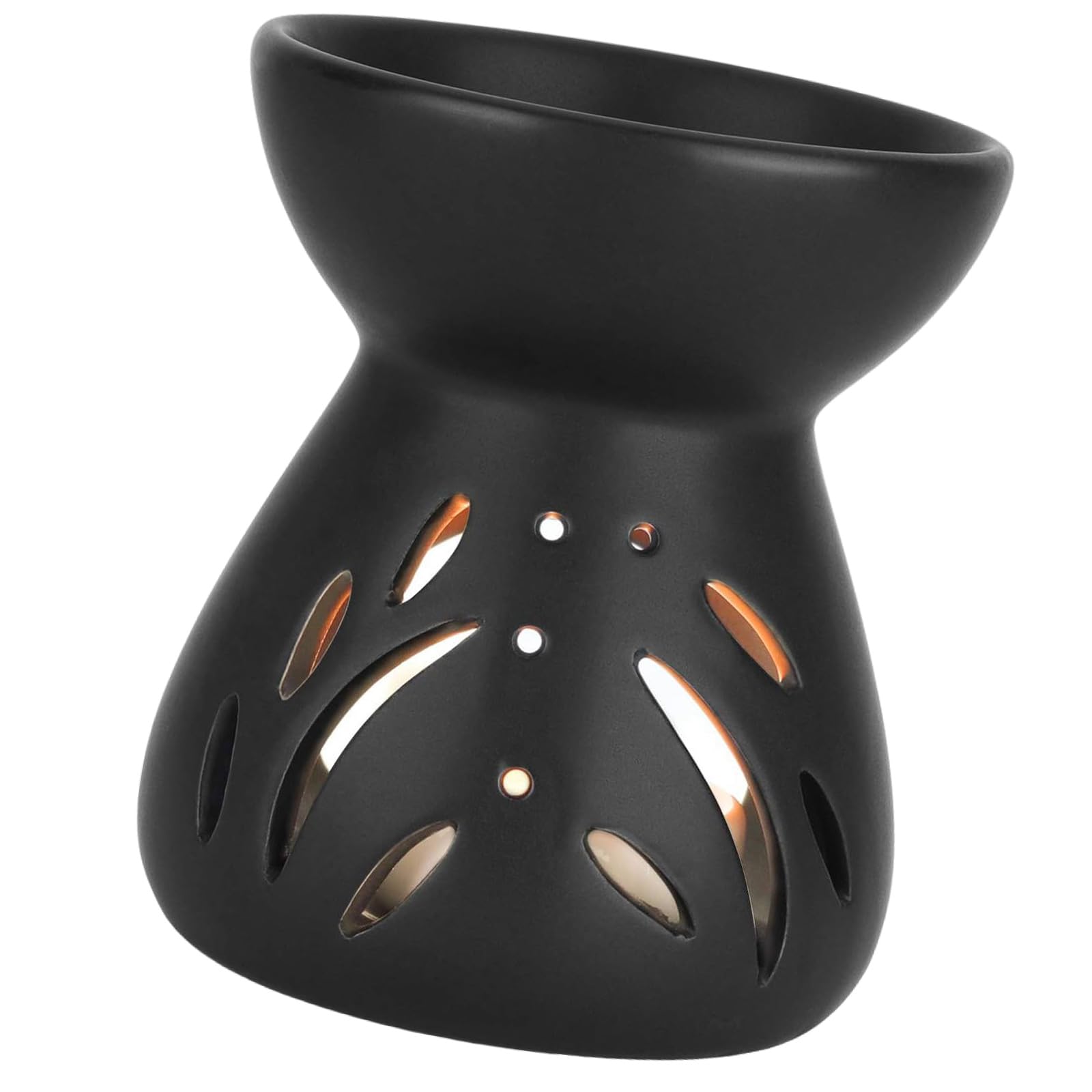 Tsophreniq Ceramics Small Essential Oil Burners Oil Melt Warmer Tealight Holder Spoon Aromatherapies Diffuser Furnaces Gift Essential Warmer