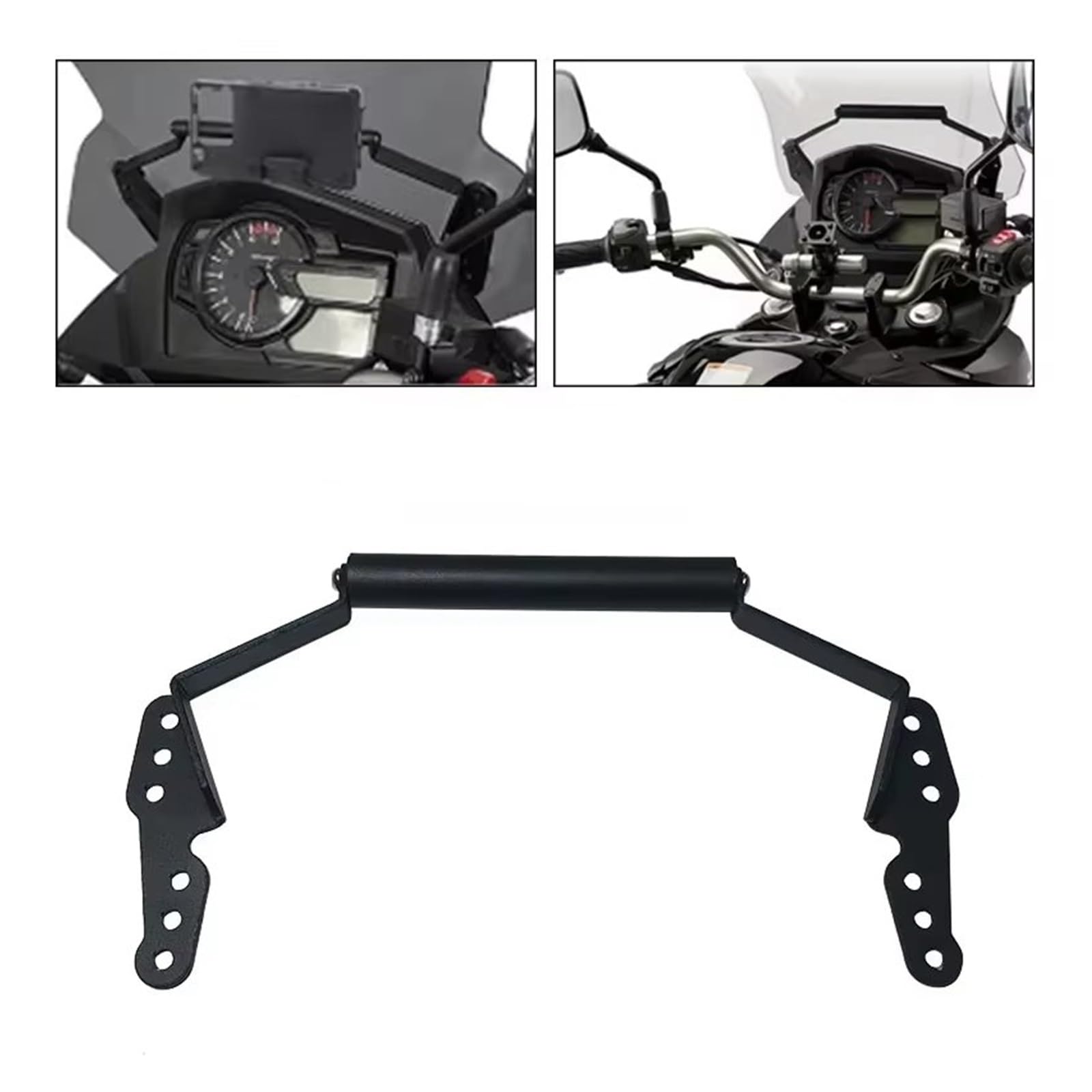 Porta Cellulare Moto per Suzuki per V-Strom DL1000 2014-2020 Moto Staffa di Navigazione del Telefono Mobile Manubrio Supporto del Telefono Staffa Navigatore Moto