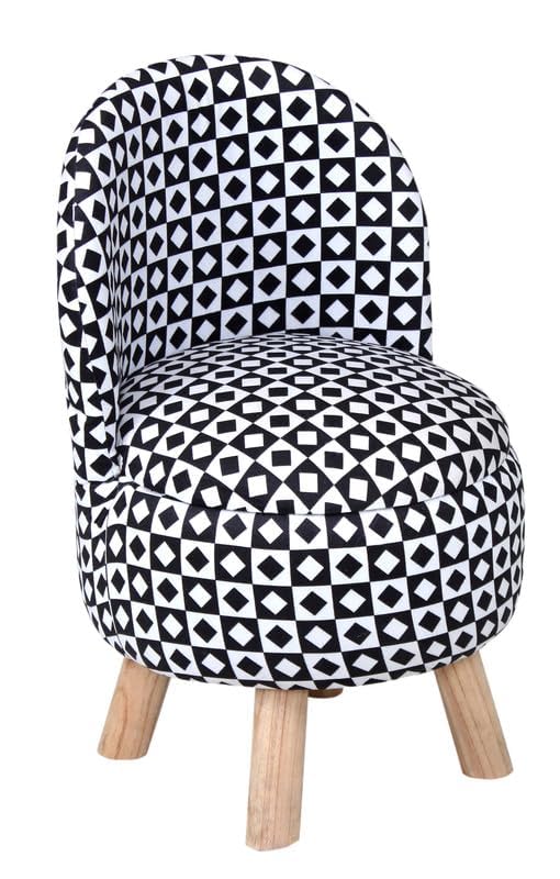 Image of Ottoman Kids pouffe Stool for Small Baby Chair Study Stool for Kids Playing Products Little Baby Dining Chair for Feeding Kids Cartoon Bedroom Chair,14x14x26 Inch, Single Chair