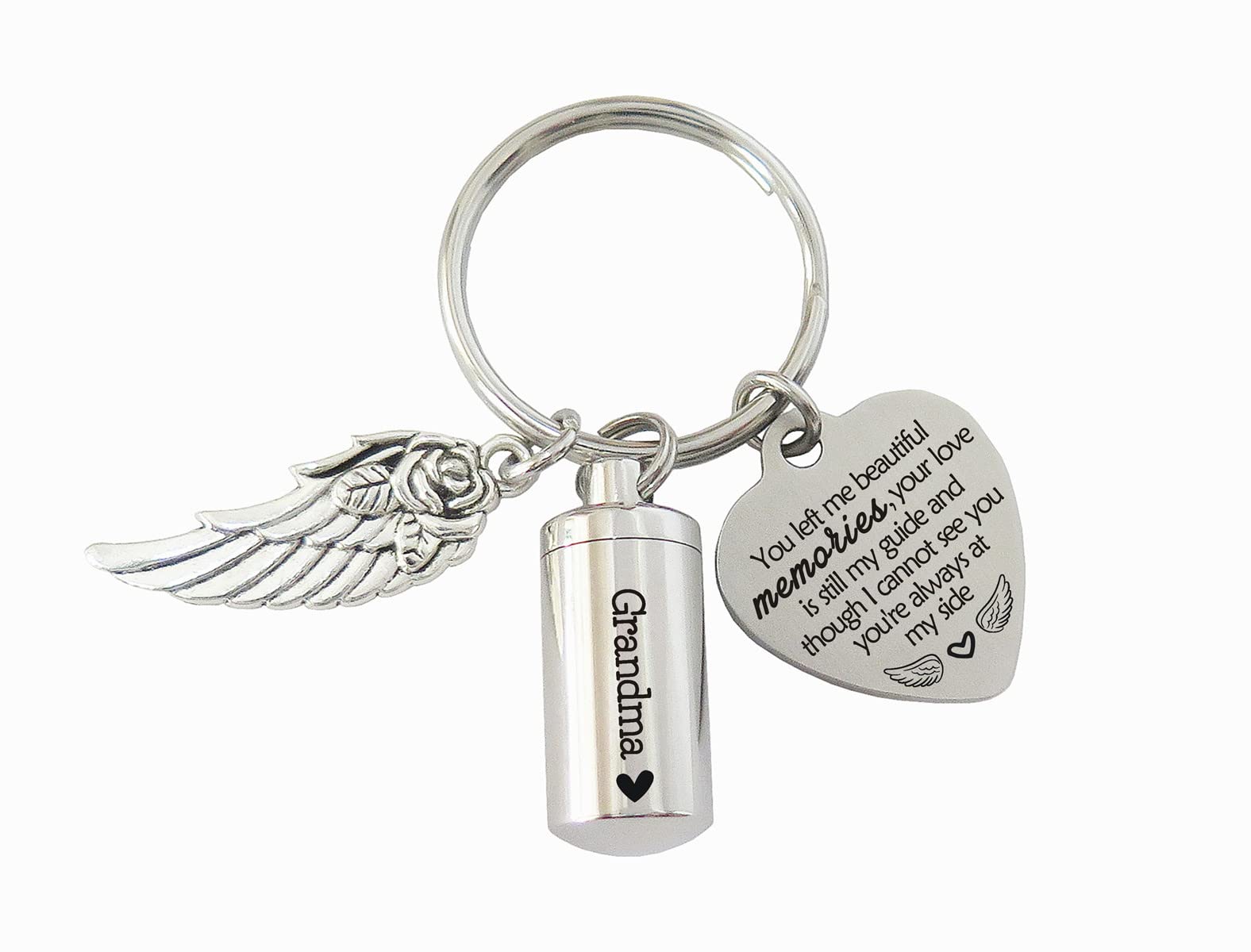 DJwindfy Small Keepsake Urn for Human Ashes Sympathy Gifts for Loss of Grandma Memorial Bereavement Gifts In Memory of Grandmother Mini Cremation Urn