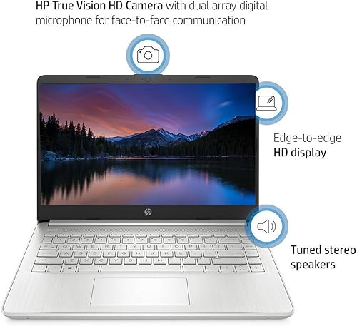Miniatura 5 de HP Laptop de 14 HD actualizada, Intel 11 generación Core i5-1135G7 (Beat i7-1065G7), 32 GB de RAM, SSD de 1 TB, cámara web, Wi-Fi 5, Bluetooth,