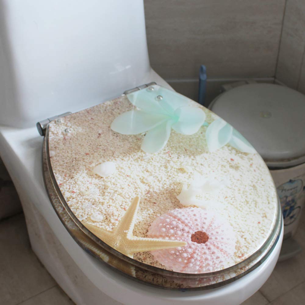 Dxpsxjl H Thicker Cover, Compatible Toilet Seat Covering, Micker Mute Thicker Covercover, Adjustable, Lightweight, Durable, Portable, User-Friendly, Compact, Universal, Resin
