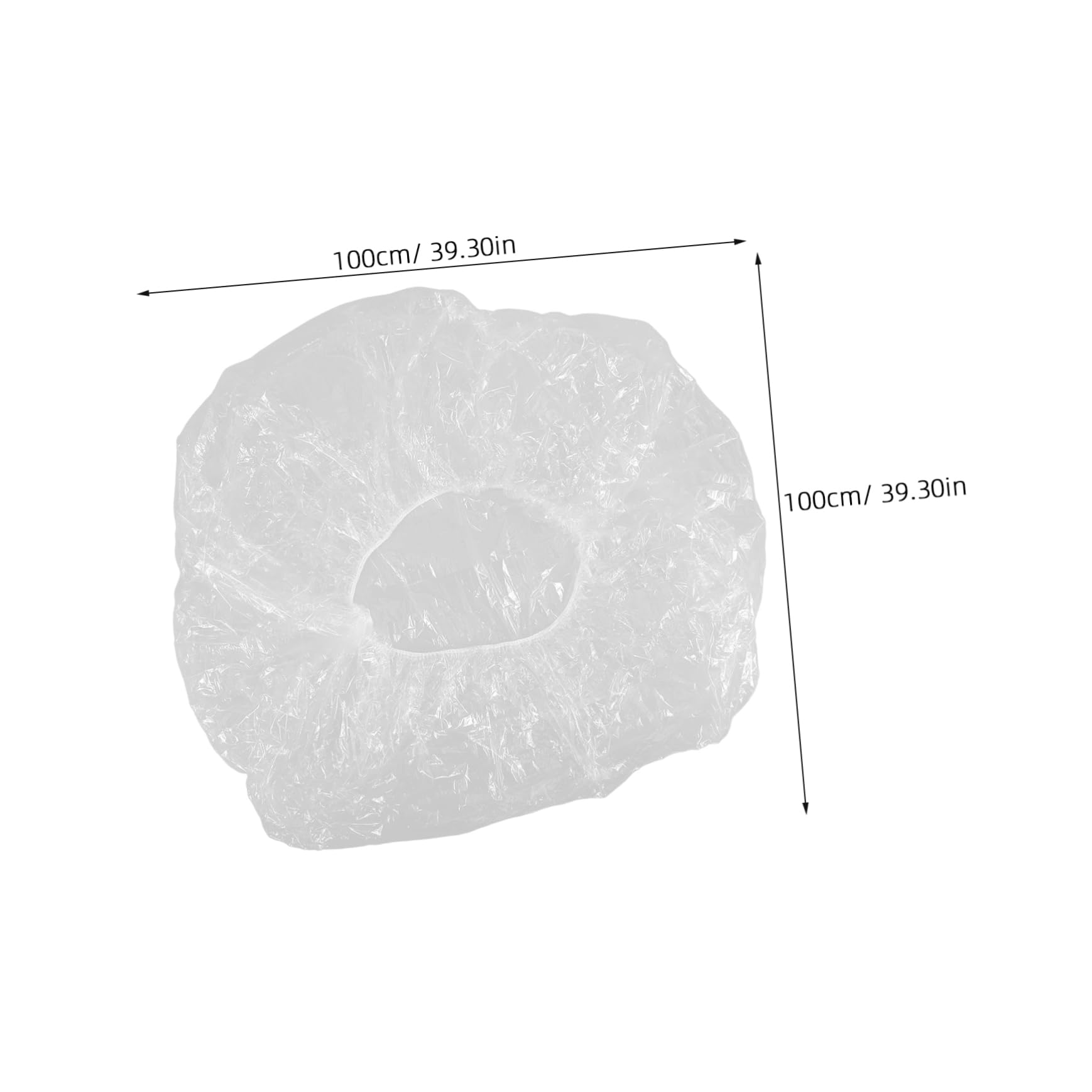 Gogogmee Disposable Foot Bath Bag 50 Pack Leakproof Foot Soak Basin Liners for Home and Spa Use