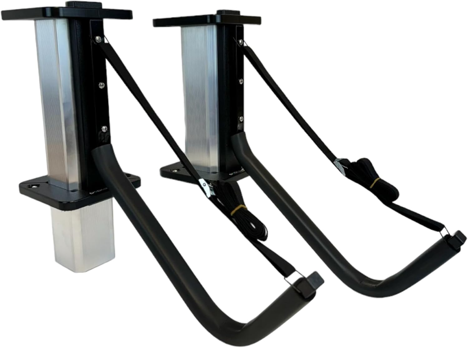 Kayak Dock Storage & Organizer - No Drill Easy Install - Heavy Duty, UV & Rust Resistant - Durable Kayak Holder - Made in USA- Fits a 2" Square Post