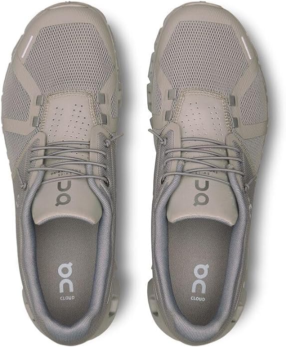 Image of On Men's Cloud 5 Sneakers, Grey, 11.5 Medium US