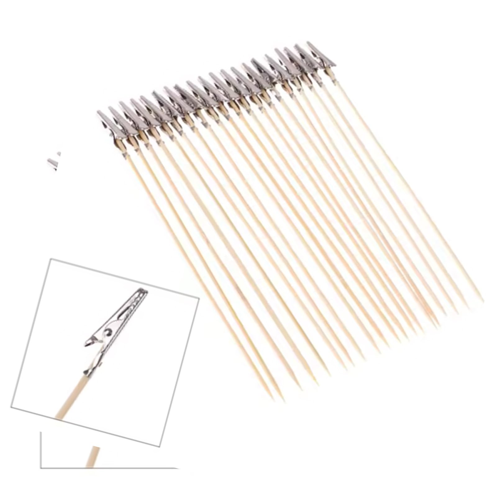 Netbiio 20 Piece Stick Model Making Tool Kit With Sturdy Alligator Clips And Base For Making Alligator Clips